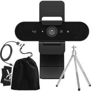 Logitech Brio 4K HD Webcam with Microphone.